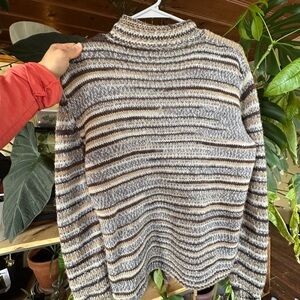 Striped Knit Sweater